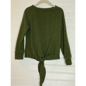 Bellamie Little Girl’s Size Small 4/5t Green Sweater Top